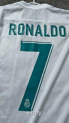 CRISTIANO RONALDO Real Madrid Champions League Adidas L Large adizero jersey NEW