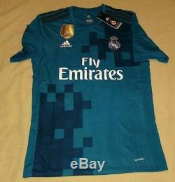 CRISTIANO RONALDO autographed signed 2018 Real Madrid 3rd jersey PROOF Portugal