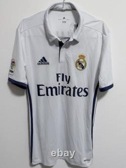 C. RONALDO #7? Real Madrid 16/17 Home Jersey Soccer Men's Size S