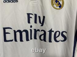 C. RONALDO #7? Real Madrid 16/17 Home Jersey Soccer Men's Size S