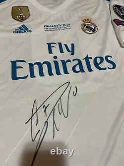 Camiseta Final kyiv Cristiano Ronaldo firmada Jersey Signed trikot real madrid