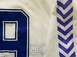 Camiseta Real Madrid 1988 Hummel 9 Match worn Hugo Sánchez shirt jersey México