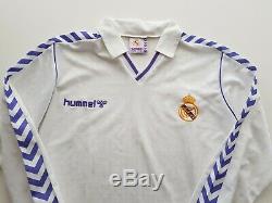 Camiseta Real Madrid 1989 Hummel shirt jersey L