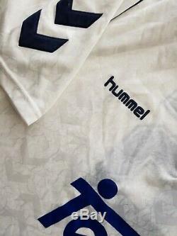 Camiseta Real Madrid 1992 Hummel 16 Match worn Esnaider shirt jersey