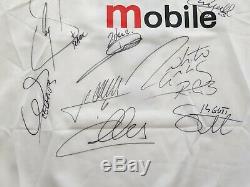 Camiseta Real Madrid 2004 signed shirt Zidane, Ronaldo, Beckham, Raul jersey COA