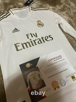 Camiseta Sergio Ramos Real Madrid Firmada COA Jersey Certificado Match Issue
