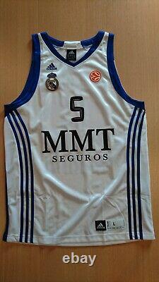 Camiseta baloncesto basketball jersey Pablo Prigioni Real Madrid Euroleague