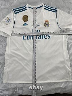 Casemiro #14 Mens XL Real Madrid Home Supercopa Jersey