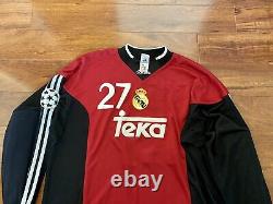 Casillas, 1999-2000 Real Madrid Home GK CL Debut LS Match Issue Un Worn Shirt