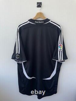 Cf Real Madrid 2006/2007 Away Football Soccer Shirt Jersey Camiseta Adidas Black