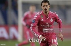 Chicharito #14 Real Madrid Champions League Long Sleeve Jersey 14/15 Nwt Rare