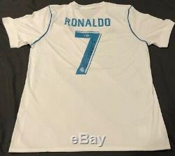 Christiano Ronaldo Signed Adidas Real Madrid Soccer Jersey Autograph BECKETT COA