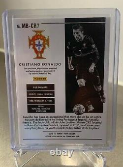 Cristiano Ronaldo 2016 Noir Prime /10 Black&White On-Card Auto Jersey Patch