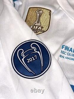 Cristiano Ronaldo 2017/18 Home Real Madrid Jersey. UCL Final Vs Liverpool. New