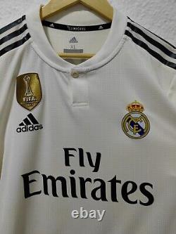 Cristiano Ronaldo #7 Jersey Real Madrid Trikot Long Adidas XL CR7 Shirt Soccer