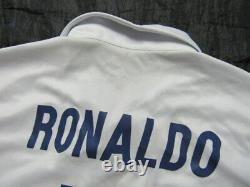 Cristiano Ronaldo #7 REAL MADRID long sleeve shirt jersey ADIDAS 2016-2017 men S