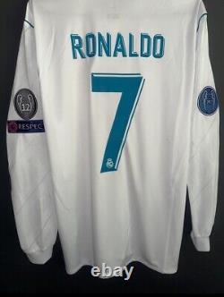 Cristiano Ronaldo #7 Real Madrid 17/18 Jersey