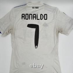 Cristiano Ronaldo #7 Real Madrid 2010/2011 Home ORIGINAL Adidas Soccer Jersey M