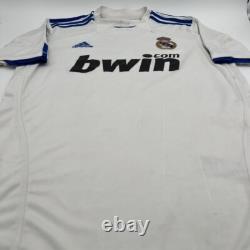 Cristiano Ronaldo #7 Real Madrid 2010/2011 Home ORIGINAL Adidas Soccer Jersey M