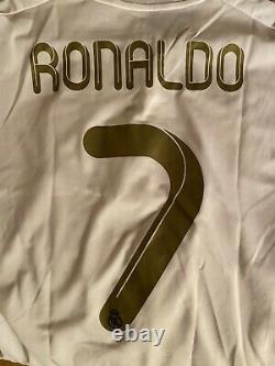 Cristiano Ronaldo #7 Real Madrid 2011 12 Jersey MATCH ISSUED RARE Champions CSKA