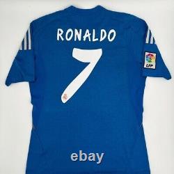 Cristiano Ronaldo #7 Real Madrid 2013/2014 Away ORIGINAL Adidas Soccer Jersey M
