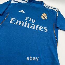 Cristiano Ronaldo #7 Real Madrid 2013/2014 Away ORIGINAL Adidas Soccer Jersey M