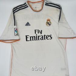 Cristiano Ronaldo #7 Real Madrid 2013/2014 Home ORIGINAL Adidas Soccer Jersey XL