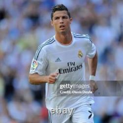 Cristiano Ronaldo #7 Real Madrid 2013/2014 Home ORIGINAL Adidas Soccer Jersey XL
