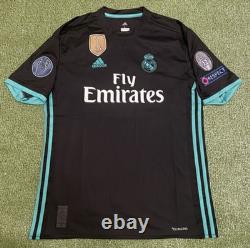 Cristiano Ronaldo #7 Real Madrid FC Third Kit Jersey season 2017/18 size L