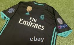 Cristiano Ronaldo #7 Real Madrid FC Third Kit Jersey season 2017/18 size L