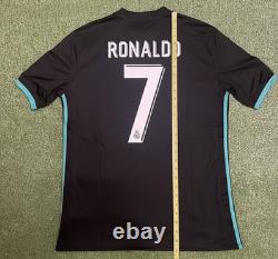 Cristiano Ronaldo #7 Real Madrid FC Third Kit Jersey season 2017/18 size L