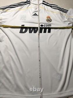 Cristiano Ronaldo 9 Large REAL MADRID 2009 2010 Home Jersey Camiseta Shirt