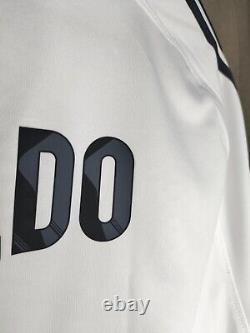 Cristiano Ronaldo 9 Large REAL MADRID 2009 2010 Home Jersey Camiseta Shirt