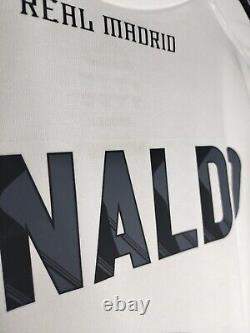 Cristiano Ronaldo 9 Large REAL MADRID 2009 2010 Home Jersey Camiseta Shirt