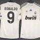 Cristiano Ronaldo 9 Medium REAL MADRID 2009 2010 Home Jersey Camiseta Shirt