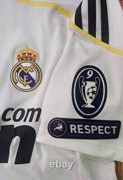 Cristiano Ronaldo 9 Medium REAL MADRID 2009 2010 Home Jersey Camiseta Shirt