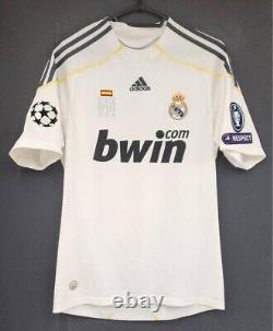 Cristiano Ronaldo 9 Medium REAL MADRID 2009 2010 Home Jersey Camiseta Shirt