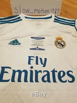 Cristiano Ronaldo Autographed Adidas 2017-18 Real Madrid Jersey with Beckett COA