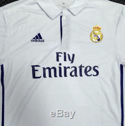 Cristiano Ronaldo Autographed Real Madrid Adidas White Jersey XL Psa/dna 116587
