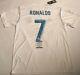 Cristiano Ronaldo Autographed Real Madrid On Field Jersey Beckett Witnessed COA