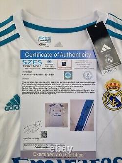 Cristiano Ronaldo CR7 Real Madrid 2017-2018 Hand Signed withCOA