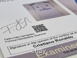Cristiano Ronaldo CR7 Real Madrid 2017-2018 Hand Signed withCOA