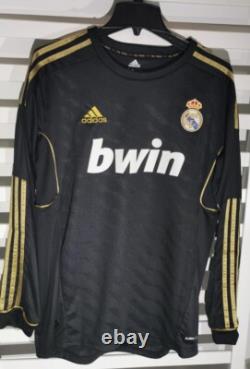 Cristiano Ronaldo Long Sleeve Jersey Away CR7 Real Madrid 2011 2012 L Size