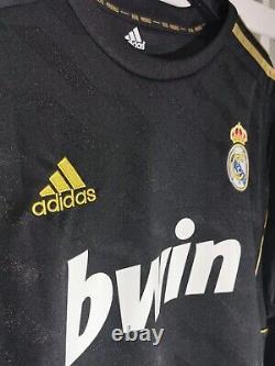 Cristiano Ronaldo Long Sleeve Jersey Away CR7 Real Madrid 2011 2012 M Size