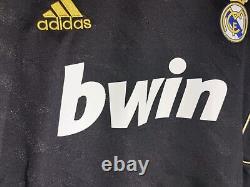 Cristiano Ronaldo Long Sleeve Jersey Away CR7 Real Madrid 2011 2012 M Size