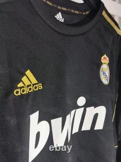 Cristiano Ronaldo Long Sleeve Jersey Away CR7 Real Madrid 2011 2012 XL Size