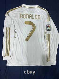 Cristiano Ronaldo Long Sleeve Jersey CR7 Real Madrid Size XL Portugal Player