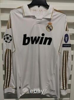 Cristiano Ronaldo Long Sleeve Jersey Home CR7 Real Madrid 2011 2012 2XL Size