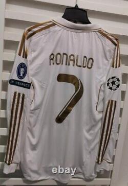 Cristiano Ronaldo Long Sleeve Jersey Home CR7 Real Madrid 2011 2012 XL Size