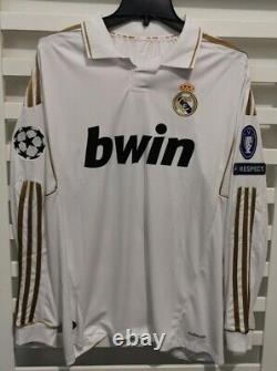 Cristiano Ronaldo Long Sleeve Jersey Home CR7 Real Madrid 2011 2012 XL Size